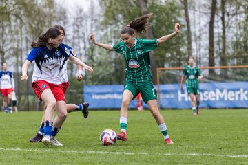 Bild 362 - wBJ Hamburger SV - SV Werder Bremen : Ergebnis: 2:2